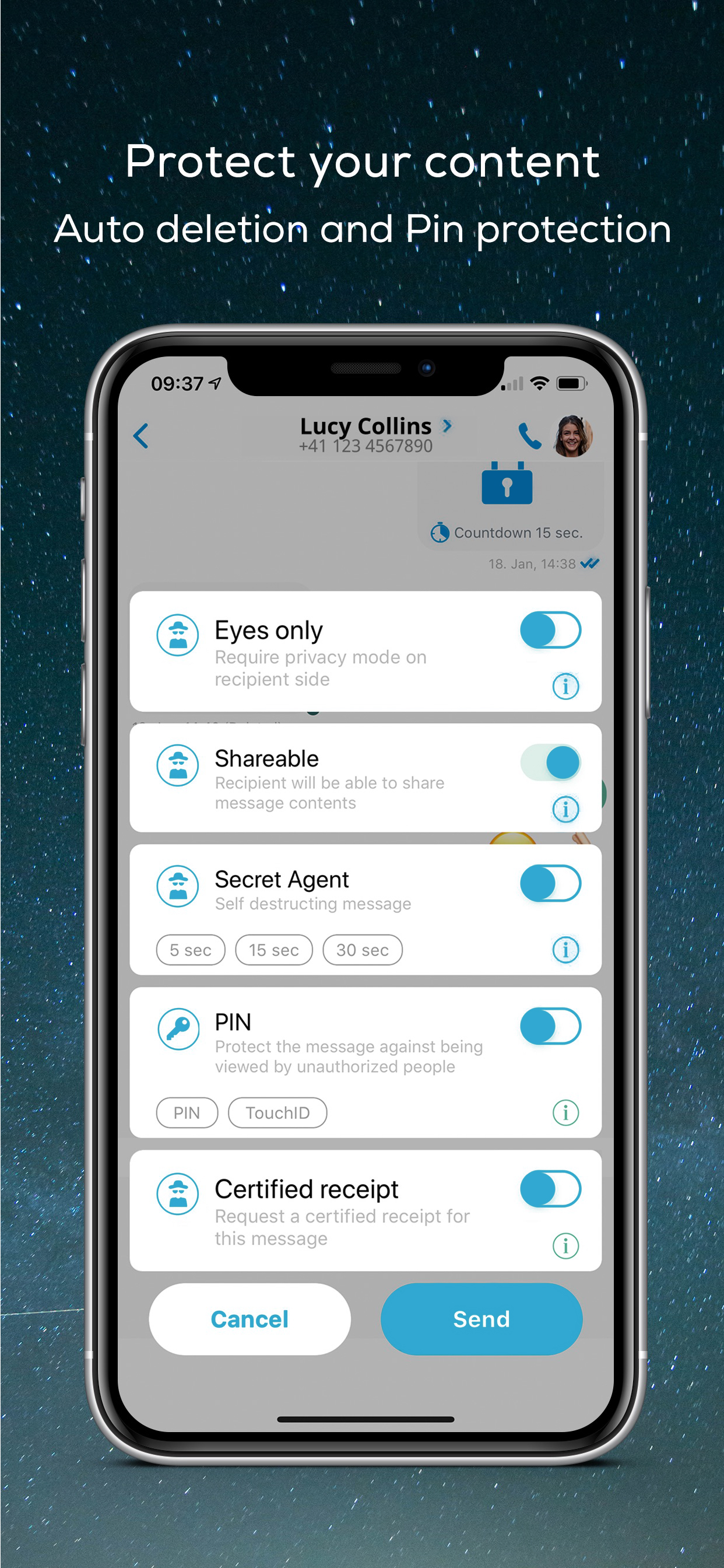 screenshot of Socializer Messenger